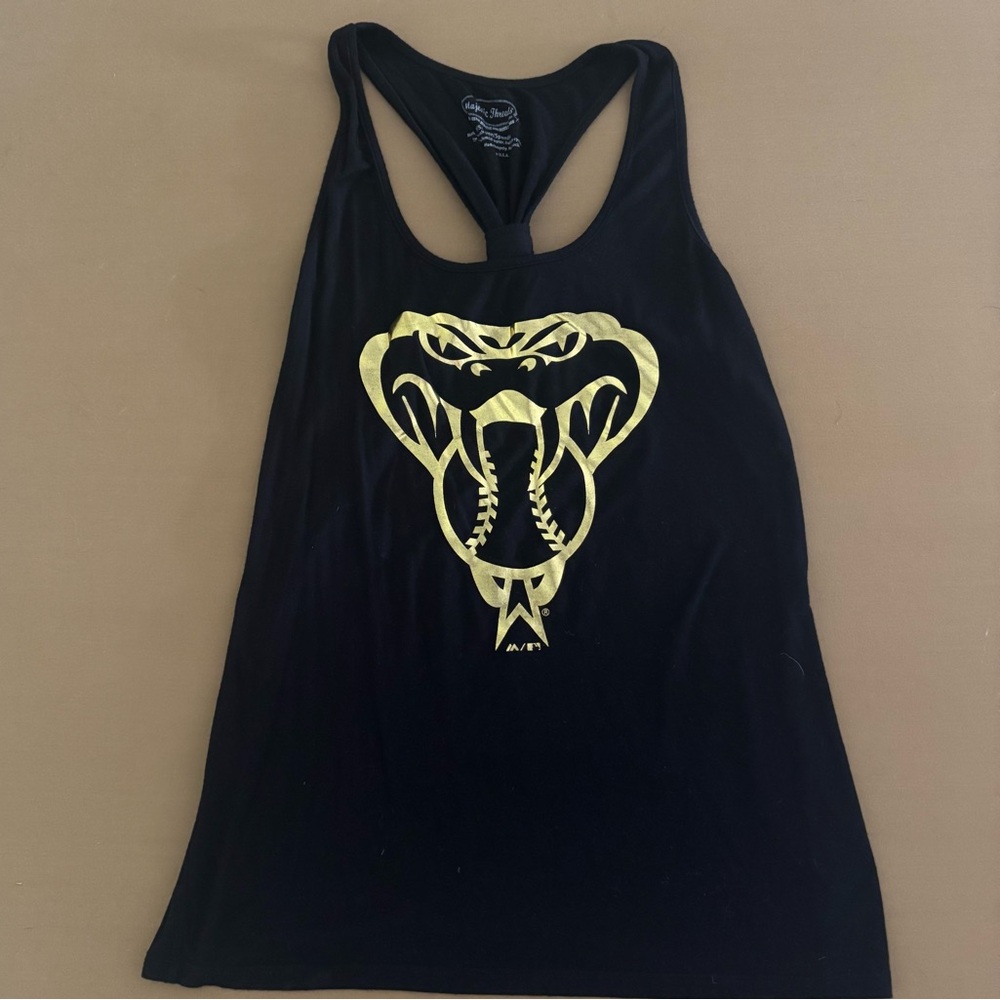 Arizona Diamondbacks Gold Foil Tank
